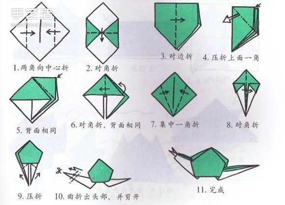 10個(gè)兒童手工折紙圖解 簡(jiǎn)單幼兒折紙教程大全 -  rpnrmr.com