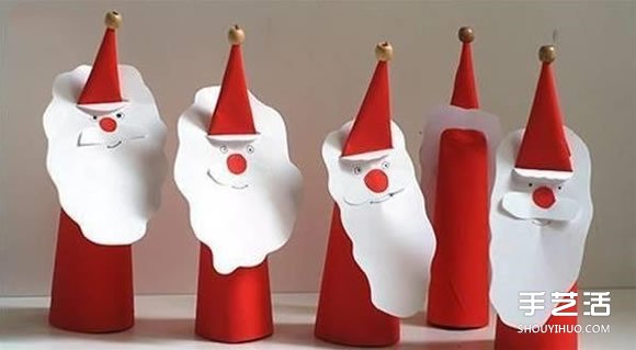 剪紙圣誕老人的做法 幼兒園圣誕老人手工制作 -  rpnrmr.com