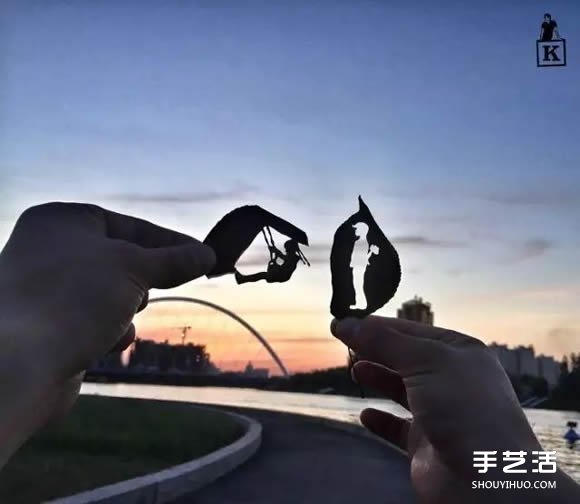 葉子切割畫作品圖片 精美手工葉切畫圖片欣賞 -  rpnrmr.com
