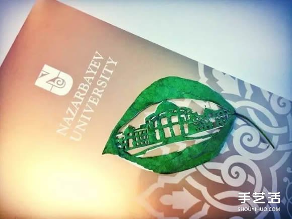 葉子切割畫作品圖片 精美手工葉切畫圖片欣賞 -  rpnrmr.com