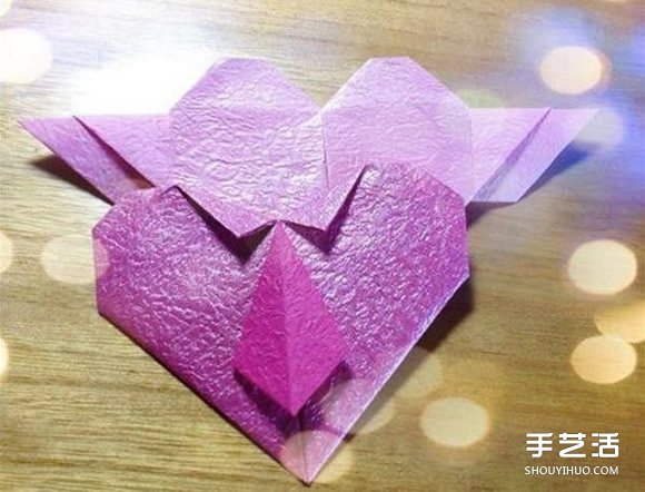 領(lǐng)帶愛心的折法圖解 漂亮領(lǐng)帶心的折紙教程 -  rpnrmr.com