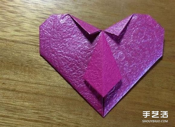 領(lǐng)帶愛心的折法圖解 漂亮領(lǐng)帶心的折紙教程 -  rpnrmr.com
