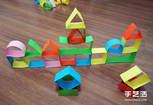 自制積木的方法簡(jiǎn)單 紙條積木手工制作教程 -  rpnrmr.com