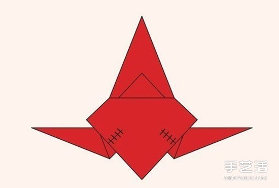 圣誕老人折紙步驟圖 手工折紙圣誕老人教程 -  rpnrmr.com