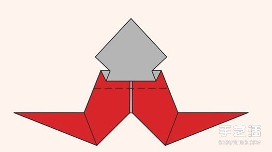 圣誕老人折紙步驟圖 手工折紙圣誕老人教程 -  rpnrmr.com