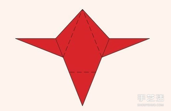 圣誕老人折紙步驟圖 手工折紙圣誕老人教程 -  rpnrmr.com