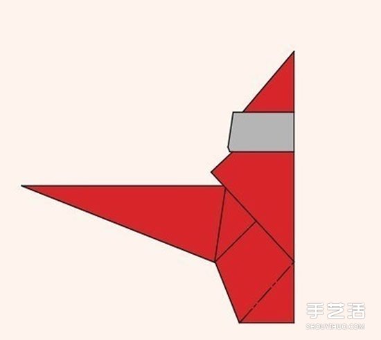 圣誕老人折紙步驟圖 手工折紙圣誕老人教程 -  rpnrmr.com