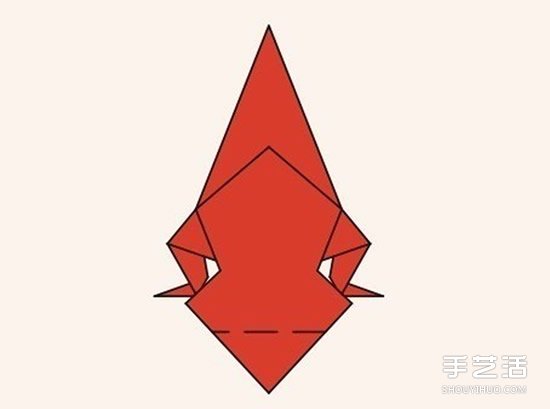 圣誕老人折紙步驟圖 手工折紙圣誕老人教程 -  rpnrmr.com