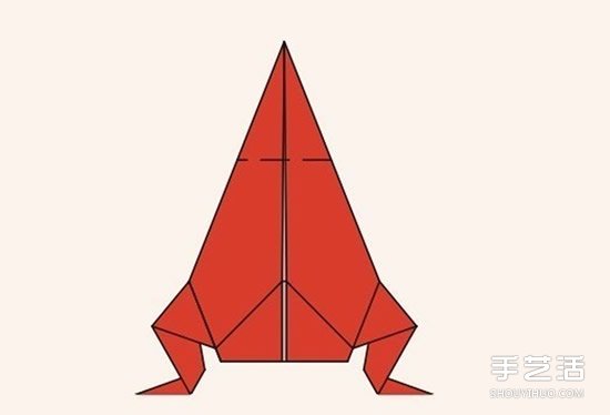 圣誕老人折紙步驟圖 手工折紙圣誕老人教程 -  rpnrmr.com