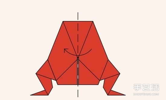 圣誕老人折紙步驟圖 手工折紙圣誕老人教程 -  rpnrmr.com