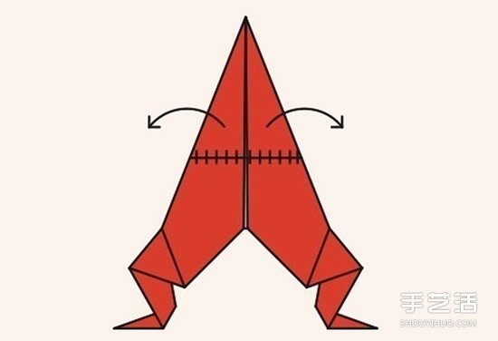 圣誕老人折紙步驟圖 手工折紙圣誕老人教程 -  rpnrmr.com