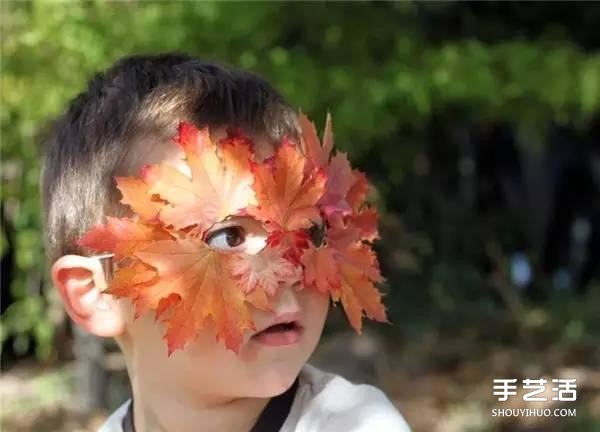 幼兒園樹(shù)葉面具手工制作 簡(jiǎn)單葉子面具的做法 -  rpnrmr.com