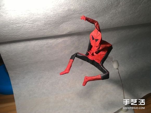 怎么折蜘蛛俠圖解教程 復(fù)雜蜘蛛俠的折法步驟 -  rpnrmr.com