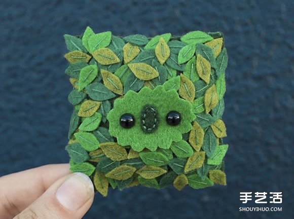 挑戰(zhàn)連續(xù)100天！藝術(shù)家縫制的可愛毛氈作品 -  rpnrmr.com