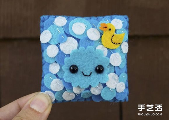 挑戰(zhàn)連續(xù)100天！藝術(shù)家縫制的可愛毛氈作品 -  rpnrmr.com