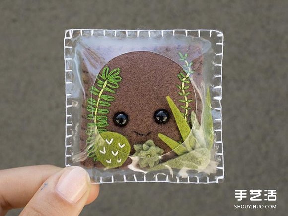 挑戰(zhàn)連續(xù)100天！藝術(shù)家縫制的可愛毛氈作品 -  rpnrmr.com