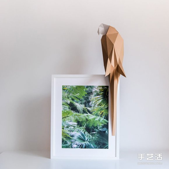 受折紙藝術(shù)的啟發(fā) 可自己組裝的紙糊動物燈具 -  rpnrmr.com