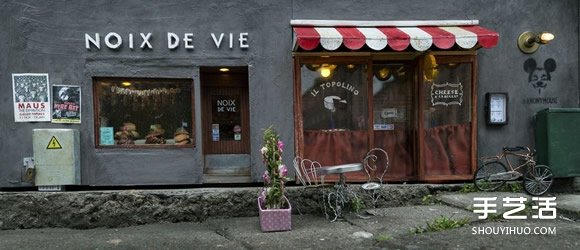街頭的迷你小店模型 讓人心底有種暖暖的感覺(jué) -  rpnrmr.com