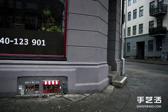 街頭的迷你小店模型 讓人心底有種暖暖的感覺(jué) -  rpnrmr.com