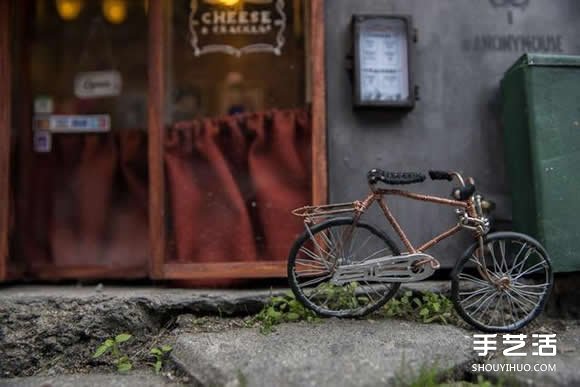 街頭的迷你小店模型 讓人心底有種暖暖的感覺(jué) -  rpnrmr.com