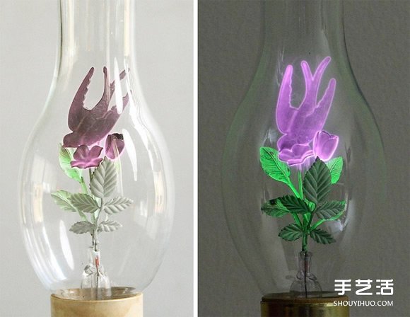 通電使花綻放！古董燈泡的綺麗發(fā)光藝術(shù) -  rpnrmr.com
