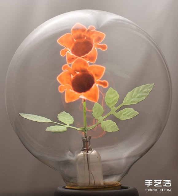 通電使花綻放！古董燈泡的綺麗發(fā)光藝術(shù) -  rpnrmr.com