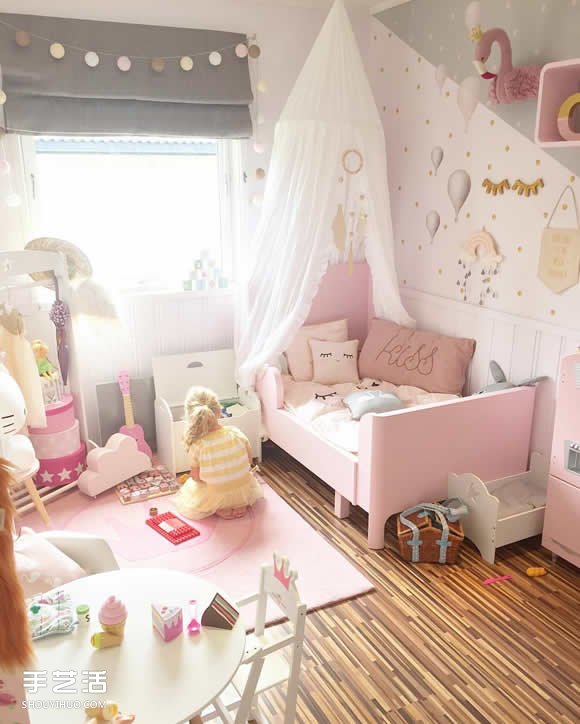 有了女兒，一定要為她打造這樣的冰淇淋色房間 -  rpnrmr.com