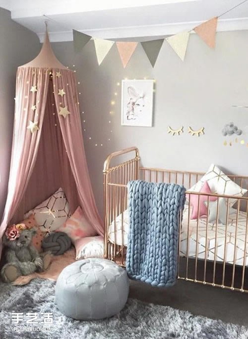 有了女兒，一定要為她打造這樣的冰淇淋色房間 -  rpnrmr.com