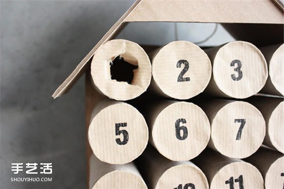 迎接圣誕到來(lái) 用卷紙筒為他做個(gè)倒數(shù)日歷吧~ -  rpnrmr.com