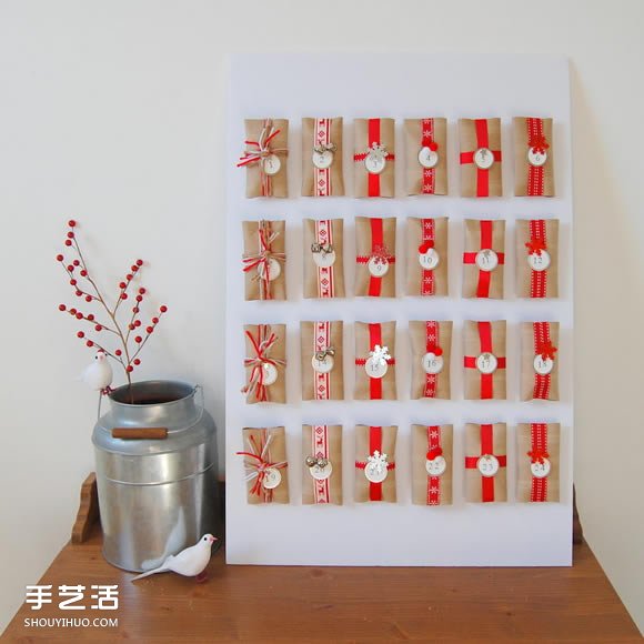 迎接圣誕到來(lái) 用卷紙筒為他做個(gè)倒數(shù)日歷吧~ -  rpnrmr.com