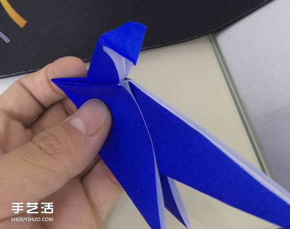 噴水鯨魚的折法圖解 折紙立體鯨魚的過程步驟 -  rpnrmr.com