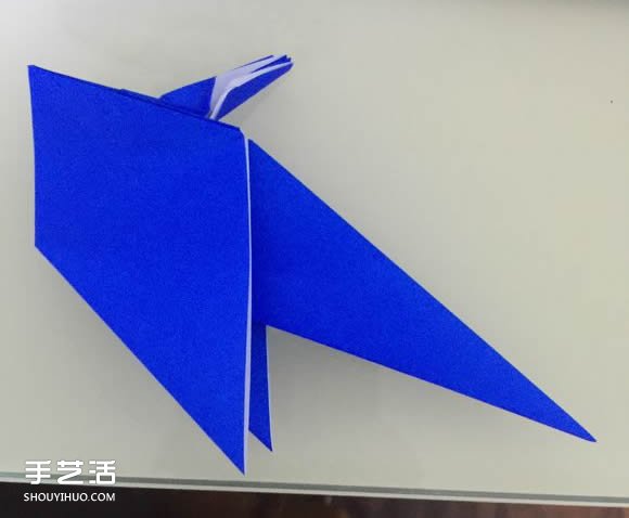 噴水鯨魚的折法圖解 折紙立體鯨魚的過程步驟 -  rpnrmr.com