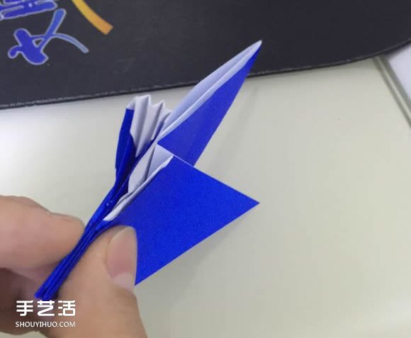 噴水鯨魚的折法圖解 折紙立體鯨魚的過程步驟 -  rpnrmr.com
