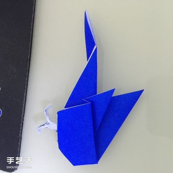 噴水鯨魚的折法圖解 折紙立體鯨魚的過程步驟 -  rpnrmr.com