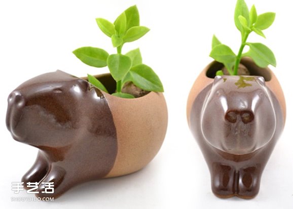 純手工打造迷你花盆 小巧可愛的陶藝手工藝品 -  rpnrmr.com