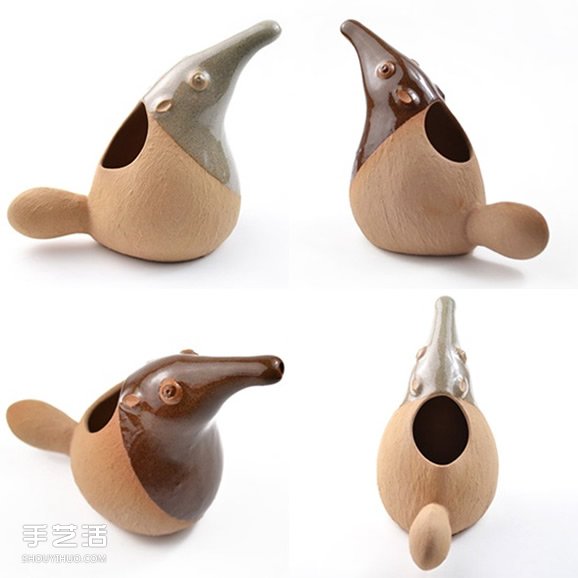 純手工打造迷你花盆 小巧可愛的陶藝手工藝品 -  rpnrmr.com