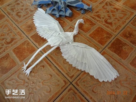 紙鶴的折法步驟圖解 手工折紙鶴的方法教程 -  rpnrmr.com