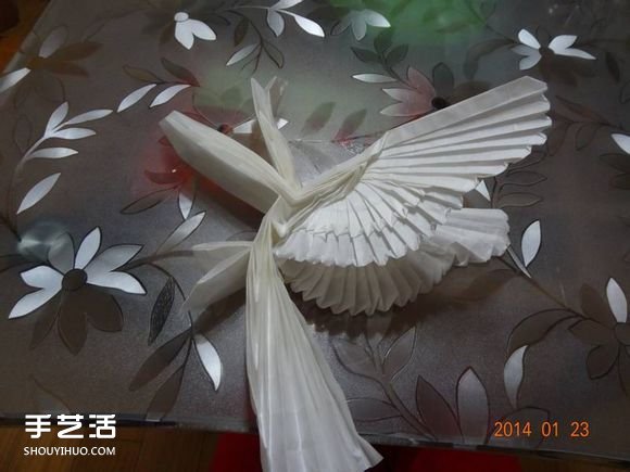 紙鶴的折法步驟圖解 手工折紙鶴的方法教程 -  rpnrmr.com