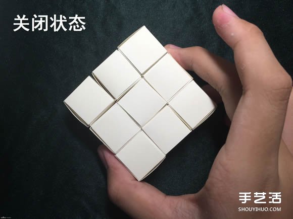 折紙會跳舞的方塊圖解 跳舞方塊玩具的折法 -  rpnrmr.com