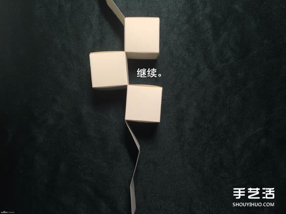 折紙會跳舞的方塊圖解 跳舞方塊玩具的折法 -  rpnrmr.com