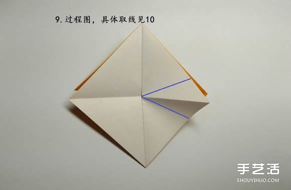 折紙食人魚(yú)的折法圖解 手工折食人魚(yú)的步驟圖 -  rpnrmr.com