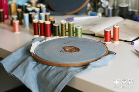 美好的動物刺繡作品 手工刺繡動物圖片欣賞 -  rpnrmr.com