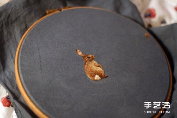 美好的動物刺繡作品 手工刺繡動物圖片欣賞 -  rpnrmr.com