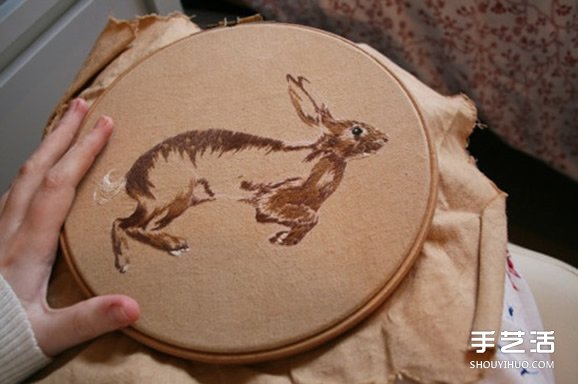 美好的動物刺繡作品 手工刺繡動物圖片欣賞 -  rpnrmr.com