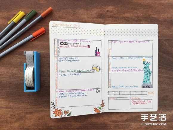 新的一年 自己DIY一本理想格式的完美手帳吧 -  rpnrmr.com
