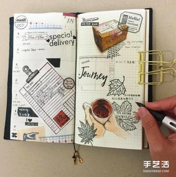 新的一年 自己DIY一本理想格式的完美手帳吧 -  rpnrmr.com