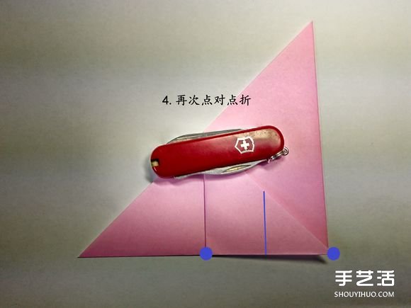 手工鯨魚折紙圖解教程 卡通鯨魚的折法步驟 -  rpnrmr.com