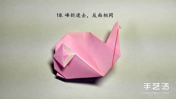 手工鯨魚折紙圖解教程 卡通鯨魚的折法步驟 -  rpnrmr.com
