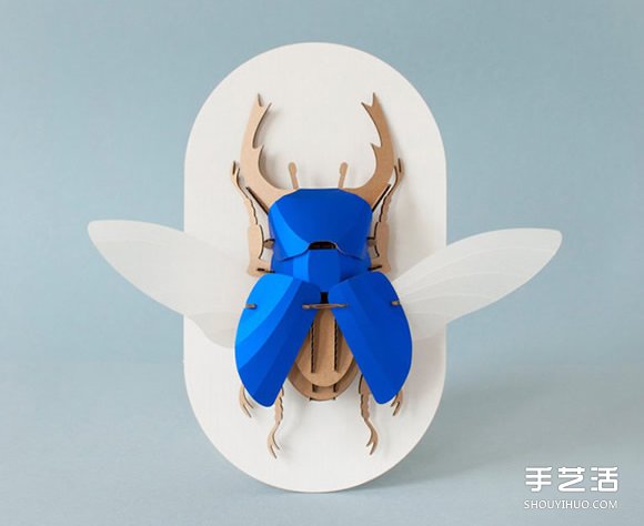 3D昆蟲紙雕 通過拼圖讓你找回手作的樂趣 -  rpnrmr.com