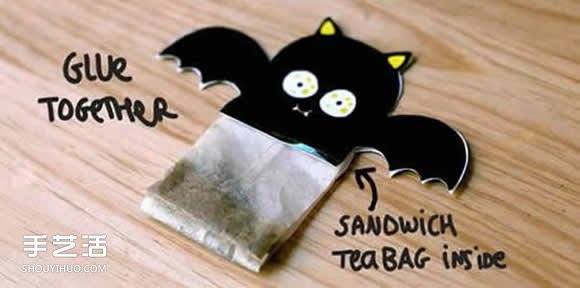 萬圣節(jié)茶包手工制作 卡紙制作萬圣節(jié)茶包方法 -  rpnrmr.com